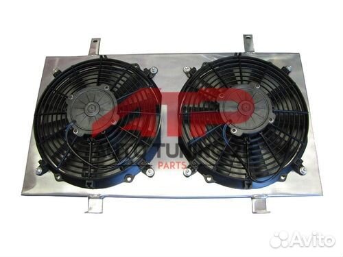 Диффузор алюминиевый для радиатора - Nissan Skylin