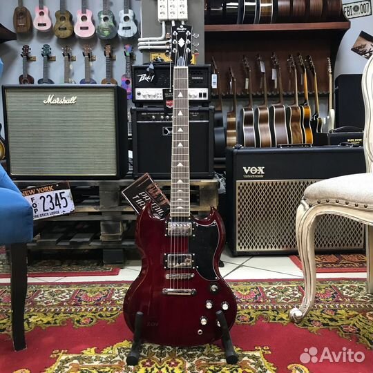 Электрогитара Prodipe GS300 SG Wine Red