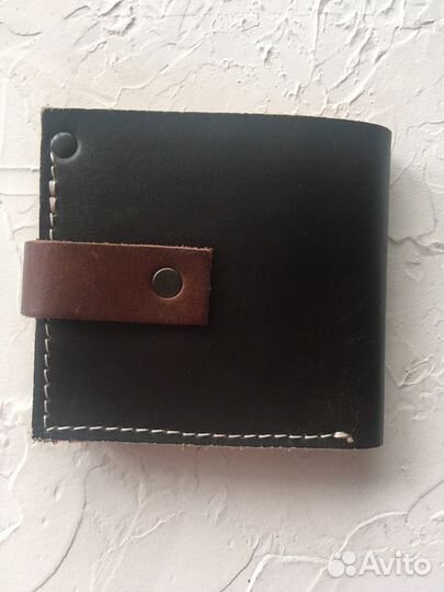 Кошелёк портмоне кожаный ручная работа