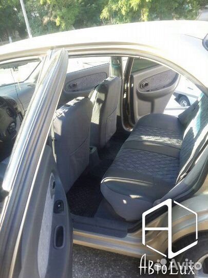 Авточехлы Avtoprofi из экокожи Kia Spectra