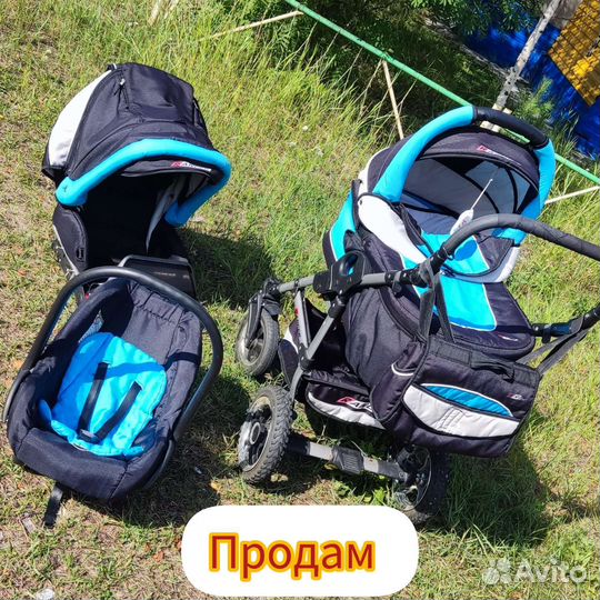 Прогулочная коляска с автолюлькой