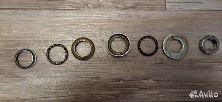 Комплект крепления вилки к раме велосипед