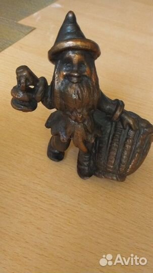 Гном из бронзы