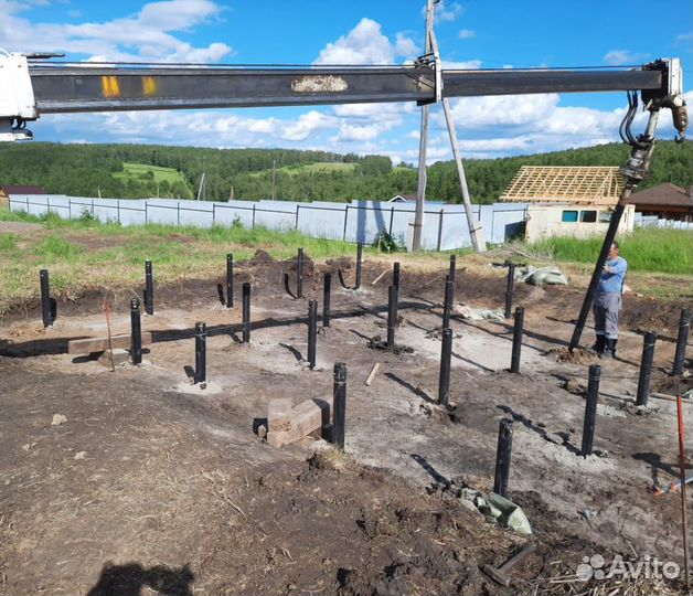 Винтовые сваи