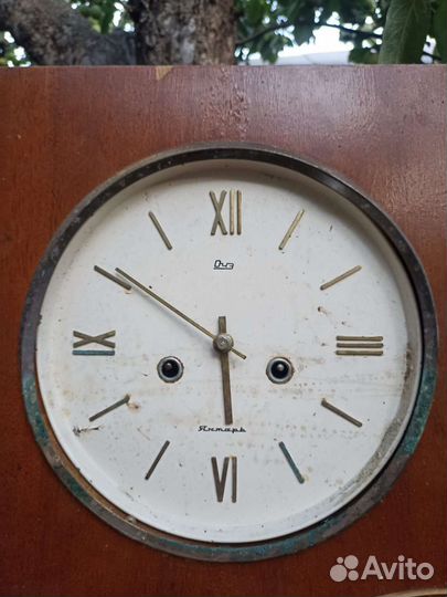 Часы механические настольные