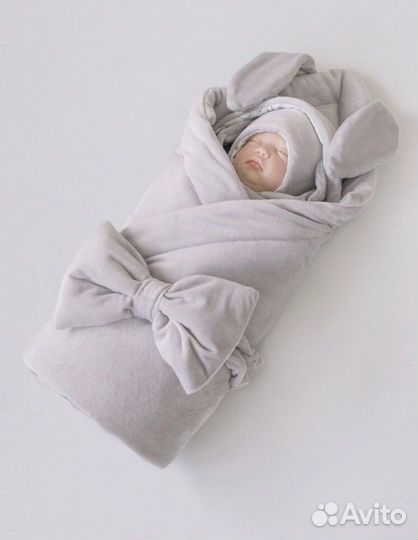 Комплект на выписку серый