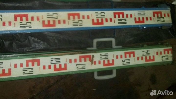 Рейка нивелирная СССР