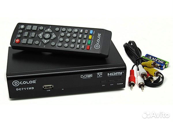 Цифровая приставка DVB-T2 новая