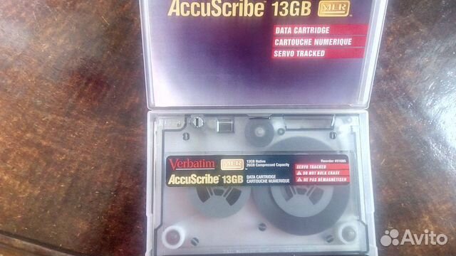 Магнитная лента Verbatim AccuScribe 13/26 GB Data