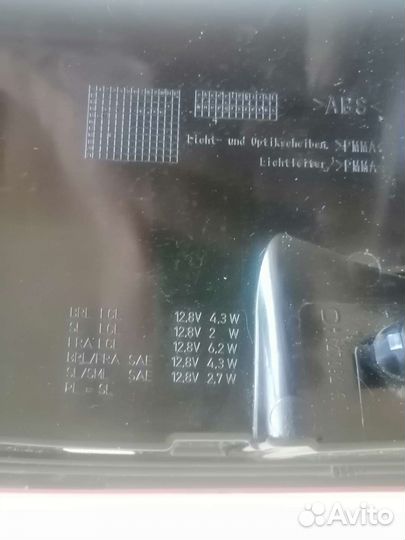 Задний правый фонарь (внешний) на GLE couре