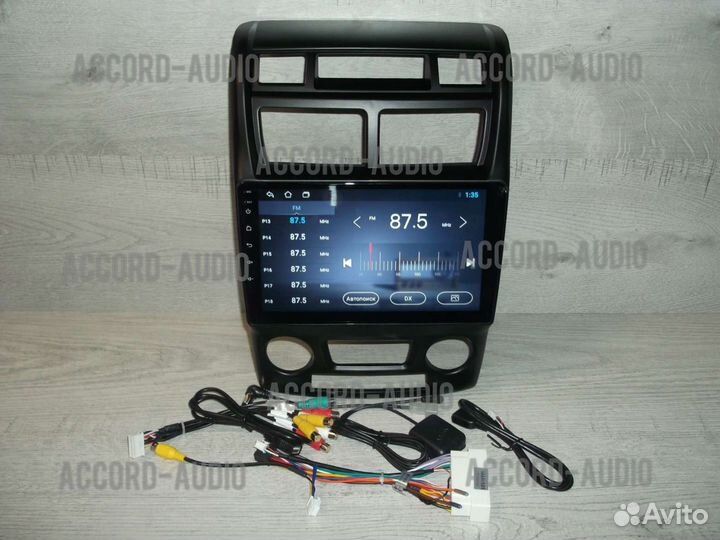 Магнитола 2DIN Kia Sportage 2 Android GPS WiFi