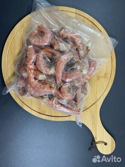 Креветки свежий улов