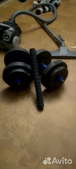 Набор штанга и гантели