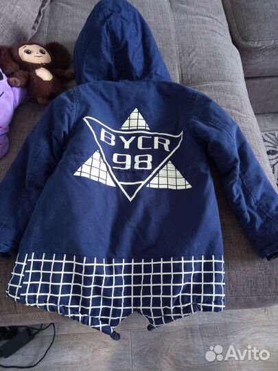 Джинсовая куртка для мальчика деми