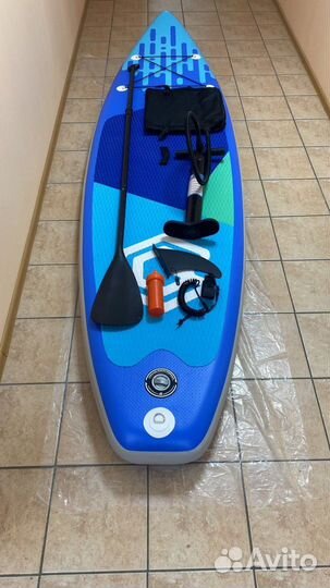 Sup board, доска, сап GQ оранжевый голубой