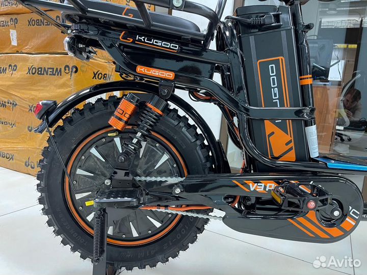 Электровелосипед Kugoo kirin v3 pro