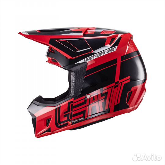 Шлем Leatt Moto 7.5 Helmet Kit Red