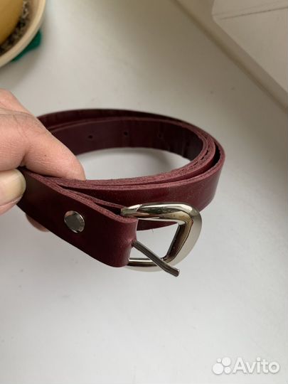 Ремень женский натуральная кожа