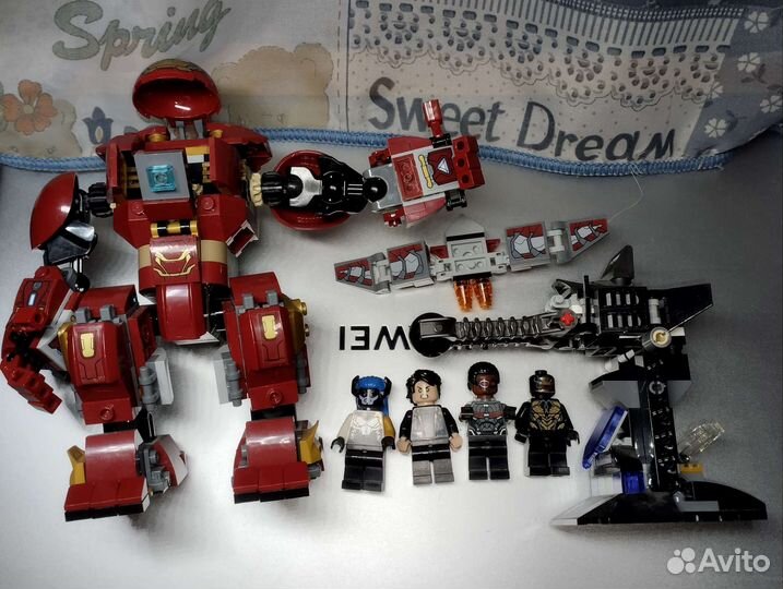 Lego Marvel Бой Халкбастера 76104