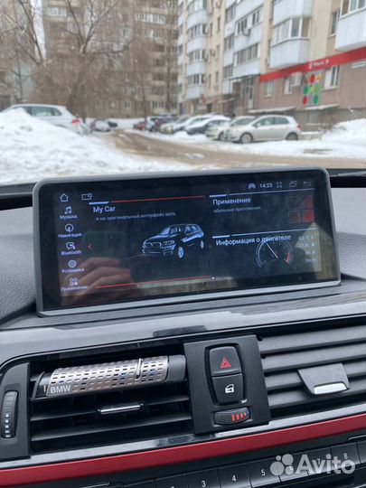 Экран android bmw f15