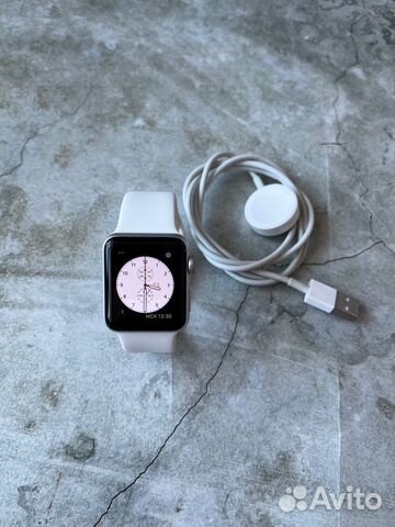 Apple watch series 3 38mm АКБ 94 купить в Челябинске | Личные вещи | Авито