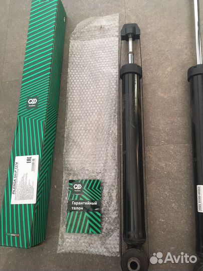 Амортизаторы задние kia rio, hyundai solaris