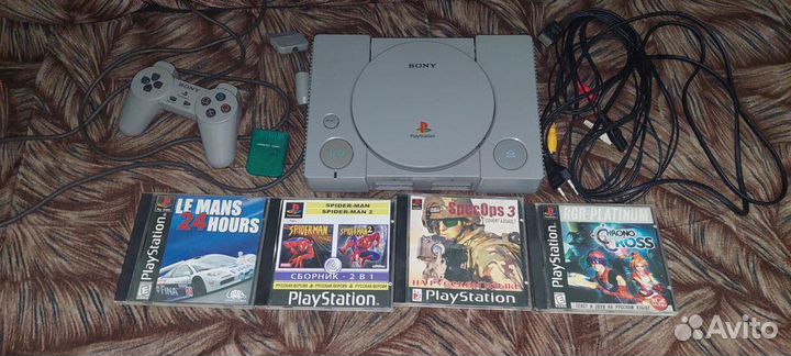 Игровая приставка sony playstation 1