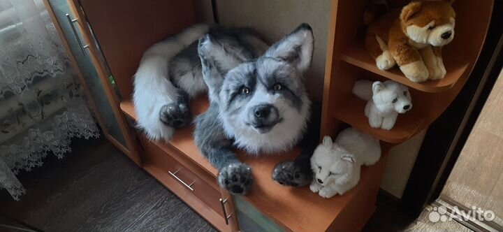 Лиса большая реалистичная