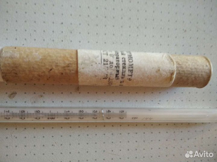 Лабораторный термометр до + 250'