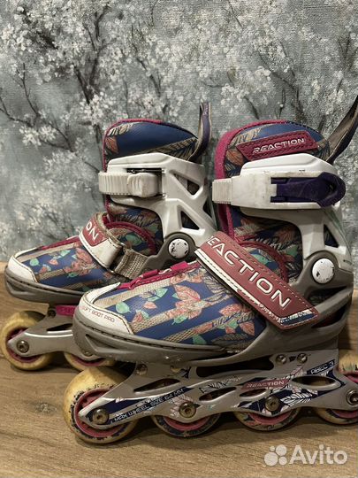 Коньки детские раздвижные