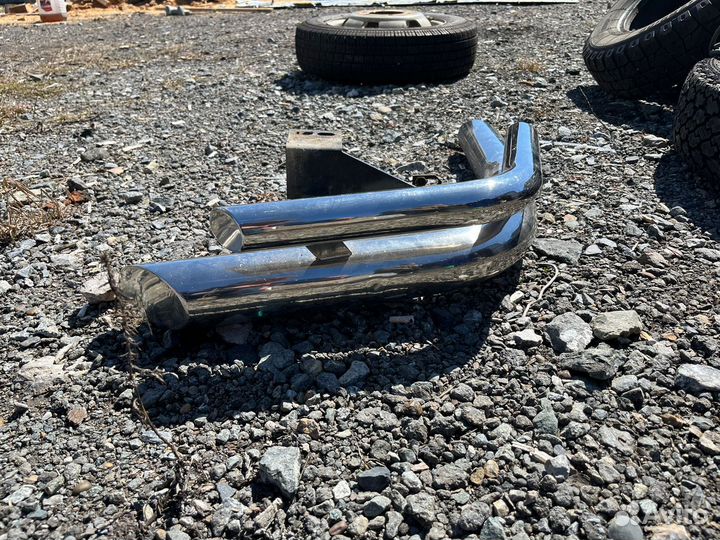 Защита заднего бампера land cruiser 200