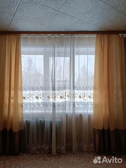 Комплект шторы и тюль