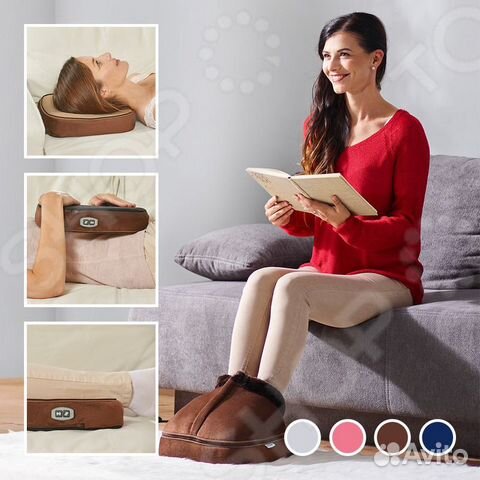 Массажёр для ног Wellneo домашнее тепло 2 в 1