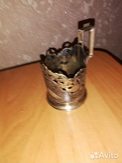 Подстаканник серебряный СССР