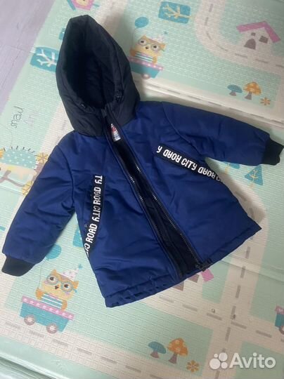 Button blue куртка 104