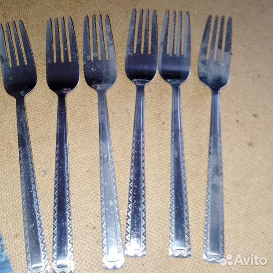 Ложки, вилки, ножи столовые нержавейка