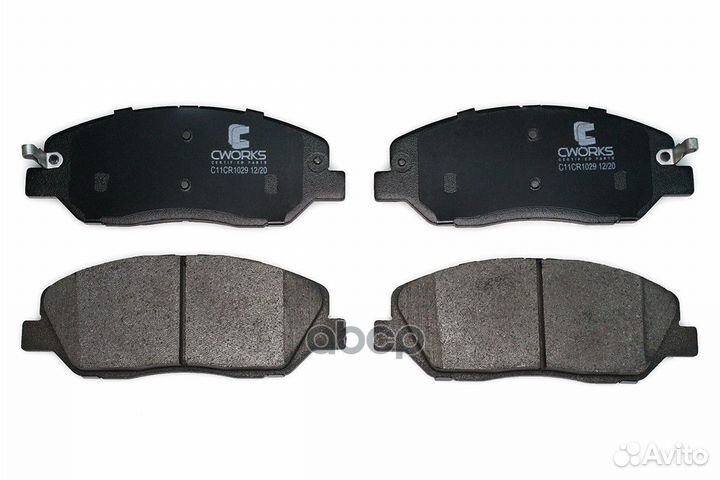 Тормозные колодки передние (Low Metallic) C11CR