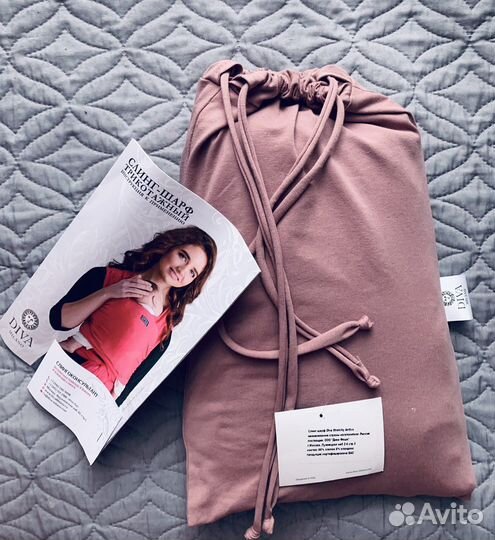 Слинг шарф diva для новорождённого