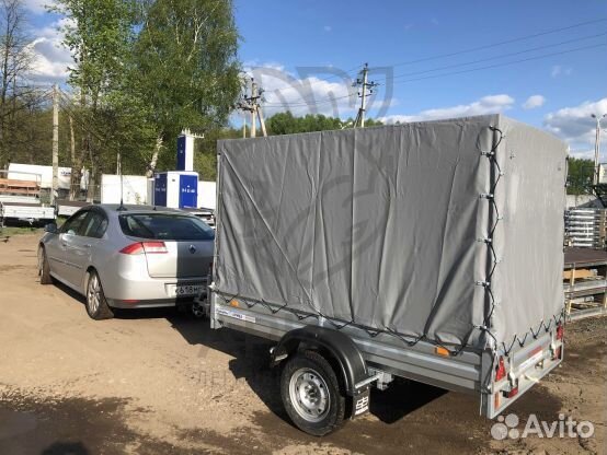 Прицеп для квадроцикла с тентом 150 см.Есть кредит