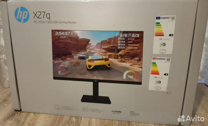 Игровой монитор HP X27q IPS 2k 165hz