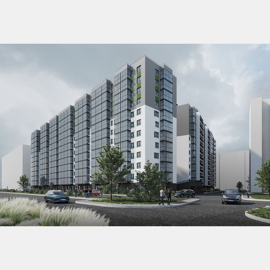 1-к. квартира, 36 м², 11/12 эт.