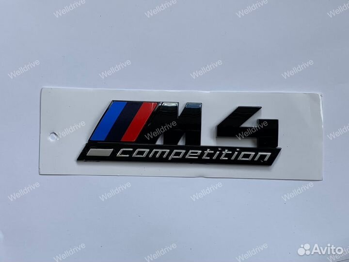 Шильд BMW M1 M2 M3 M4 M5 M6 M7 Competition глянец