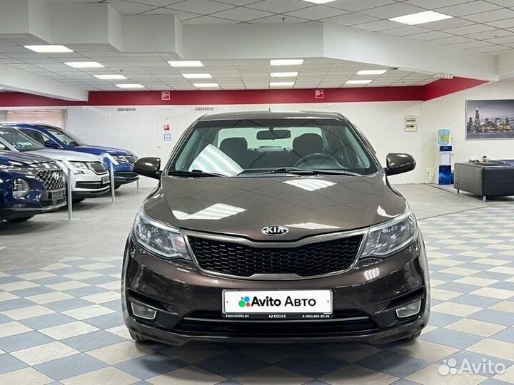 Kia Rio 1.6 МТ, 2015, 126 000 км