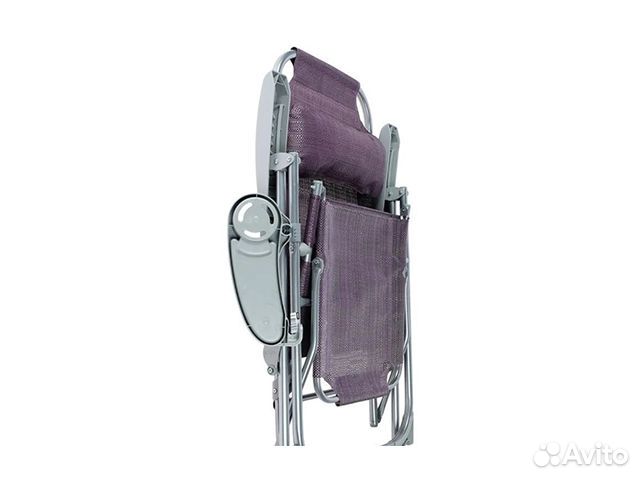 Кресло-шезлонг с полкой