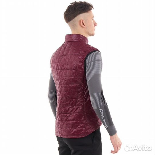 Жилет утеплённый dragonfly vest 100 Burgundy 36020