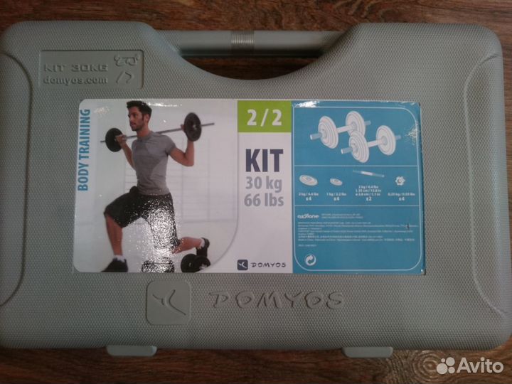 Набор для силовых тренировок 30 кг