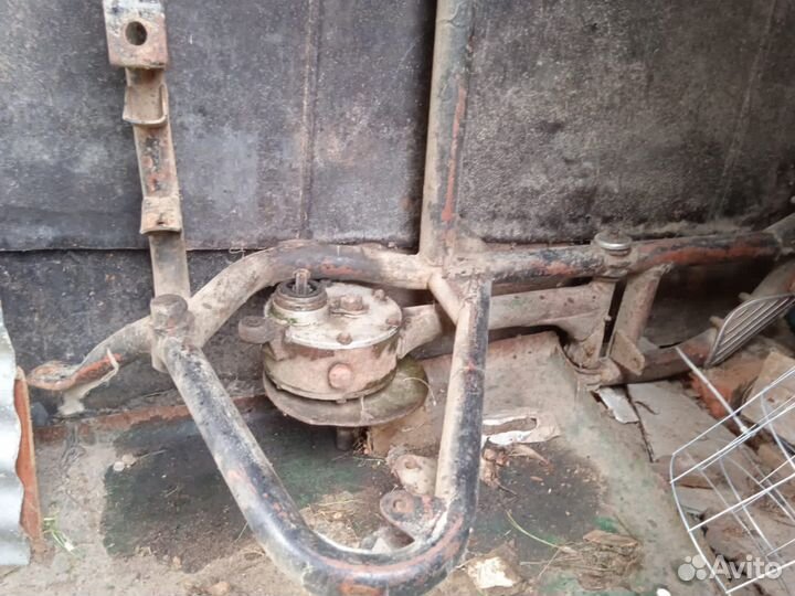 Рама коляски Днепр мт16 с редуктором