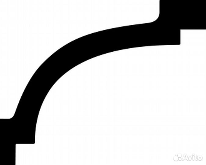 Плинтус/карниз потолочный 1.50.106