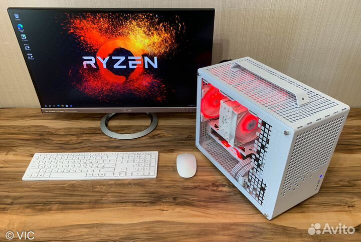 Игровой пк Ryzen 7 5700x3d/RTX3080/32Gb/512Gb