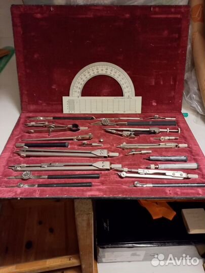 Готовальня чертежная СССР